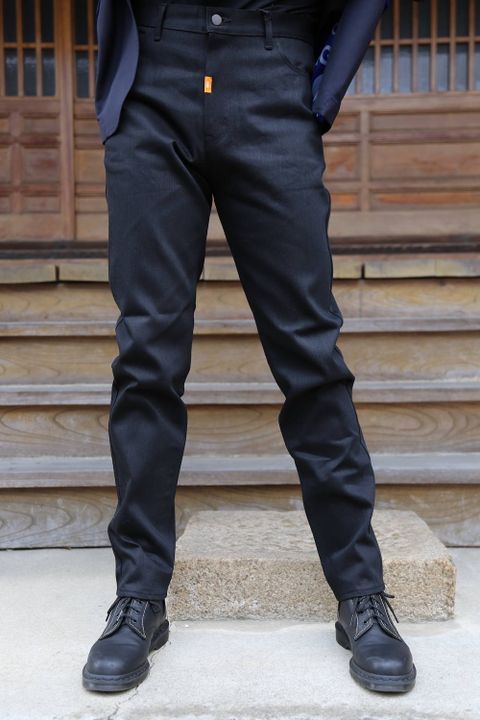 WIND AND SEA WDS SKINNY DENIM"BLACK"スタイル.2020.2.1.