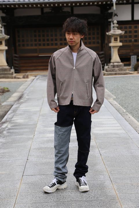 YOKE DOWNSING DRIZZER JAKET"GLEN CHECK"Style.2020.2.15.