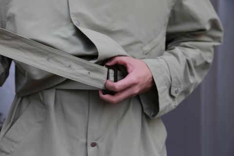 YOKE DETACHABLE DUSTER COAT style.2020.2.22