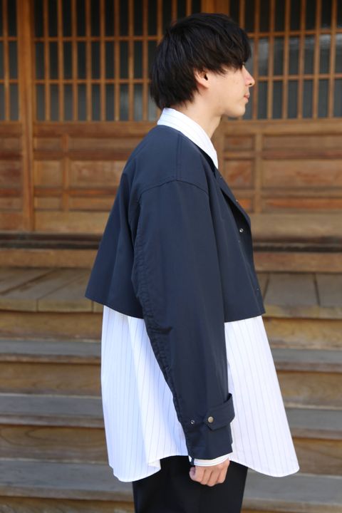 YOKE DETACHABLE DUSTER COAT style.2020.2.22
