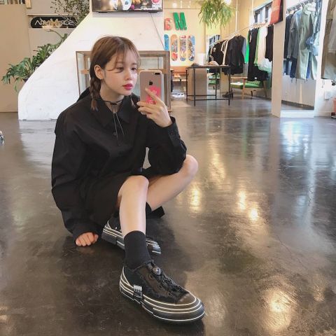 Yohji Yamamoto x xVessel LOW"BLK×BLK"style.2020.2.8