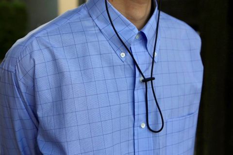 Graphpaper Thomas Mason L/S B.D Box Shirt "BLUE CH"Style.2020.2.14.