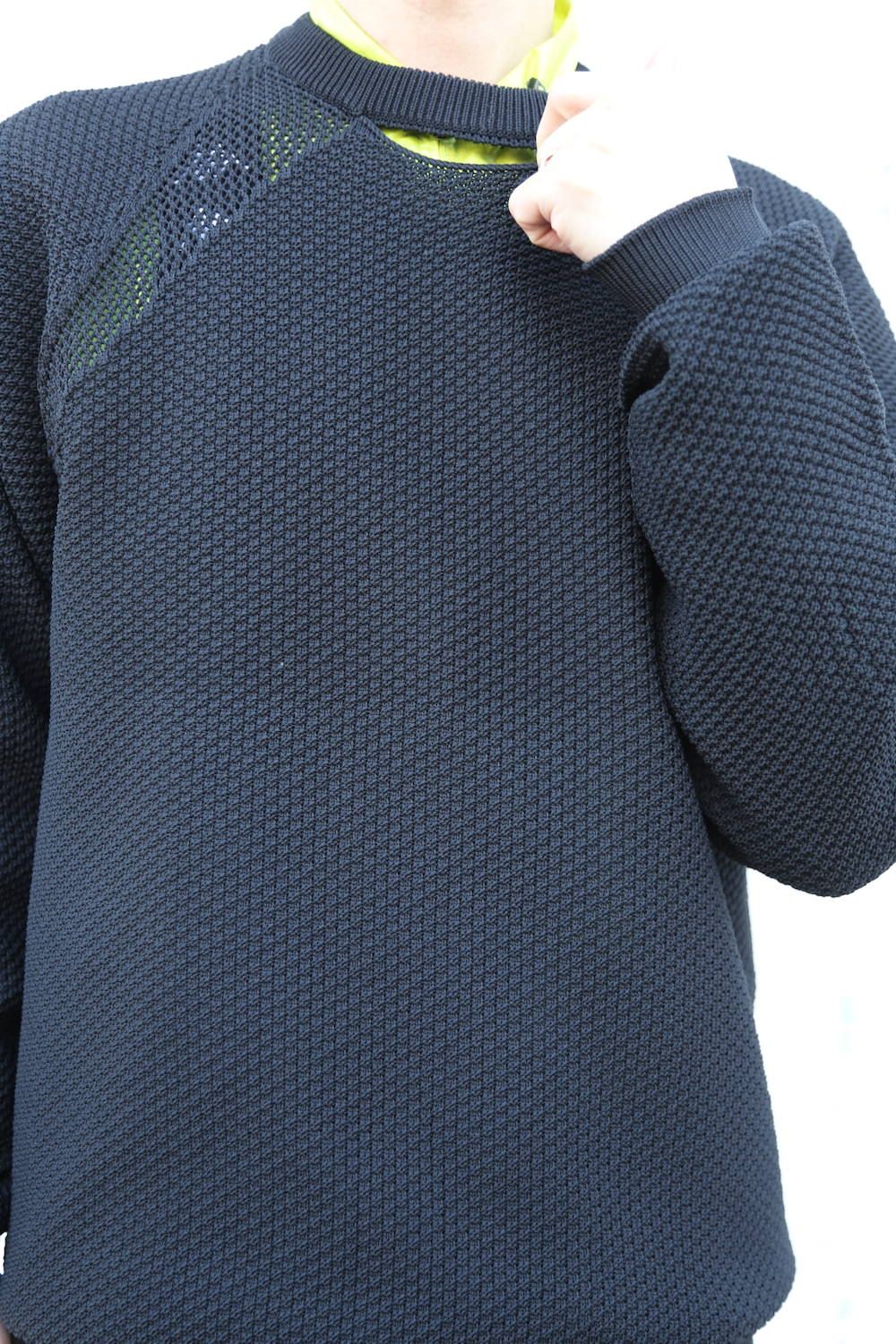 DIGAWEL 8G WG SWEATER"BLACK"スタイル.2020.2.1.