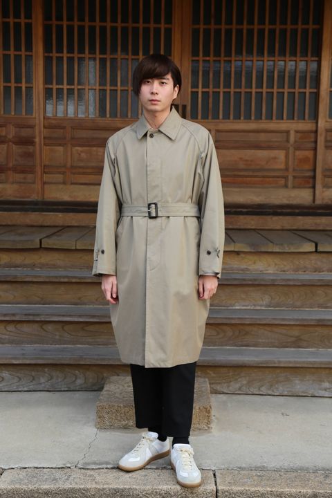 YOKE 2020ss 新作 DOWNSIZING BALL COLLAR COAT スタイル.2020.2.8.