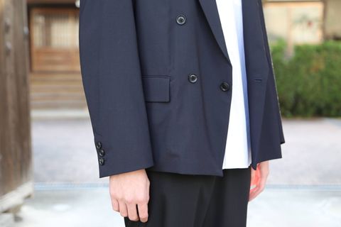 YOKE DOWNSIZING DOUBLE BREASTERD JACKET style.2020.2.22
