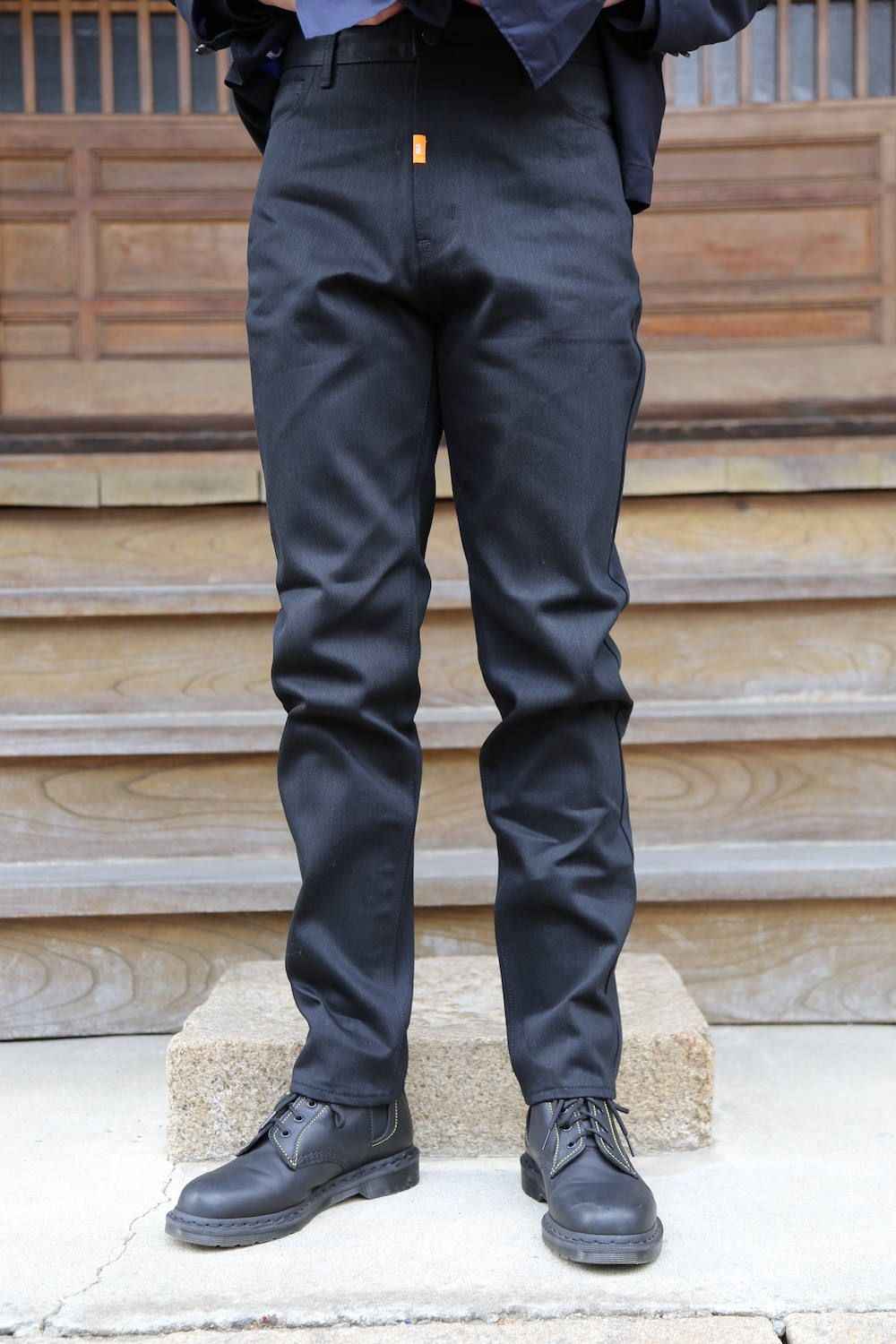 WIND AND SEA WDS SKINNY DENIM"BLACK"スタイル.2020.2.1.