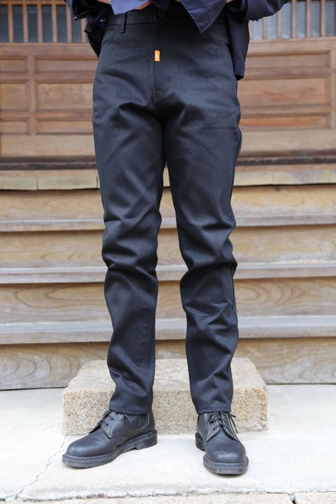 WIND AND SEA WDS SKINNY DENIM"BLACK"スタイル.2020.2.1.