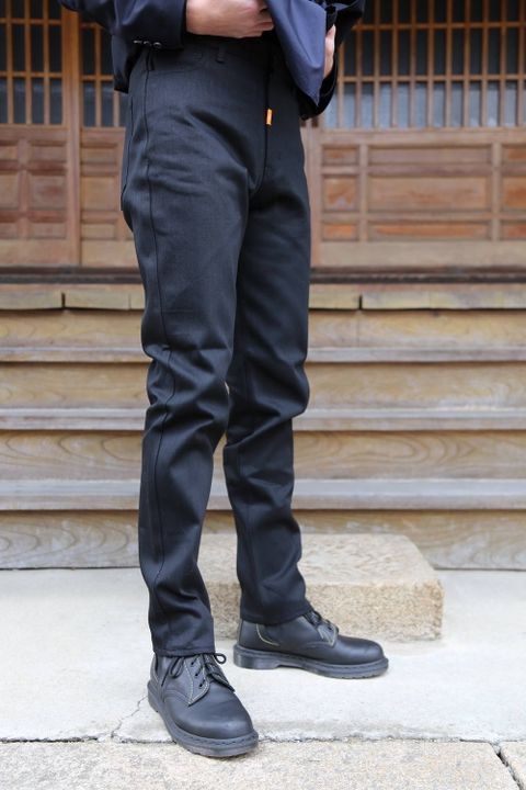 WIND AND SEA WDS SKINNY DENIM"BLACK"スタイル.2020.2.1.