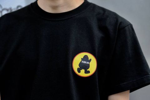POGGYTHEMAN POGGYTHEMAN RAT TV T-SHIRTS"BLACK"Style.2020.2.18.