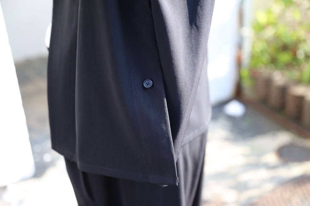 YOKE SHIRTS CARDIGAN"BLACK"セットアップスタイル.2020.3.7.