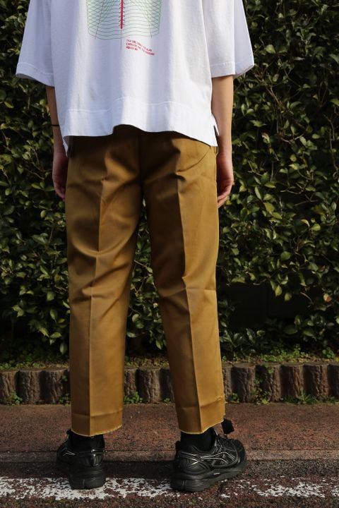 WIND AND SEA WDS x DICKIES WORK TROUSERS"BEIGE" style.2020.3.13.