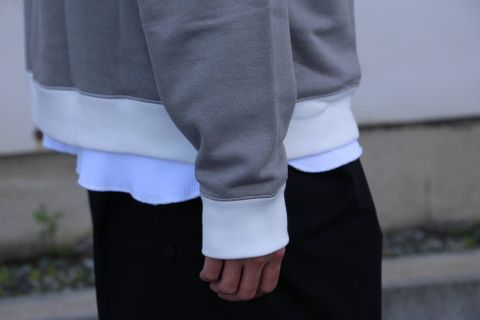 Graphpaper "LOOPWHEELER" for Graphpape Raglan Sweat (GU201-70170)Style.2020.3.14.