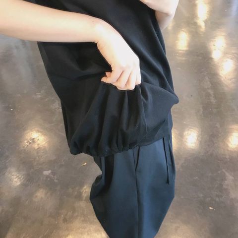 Dulcamara 2020ss 新作 バルーンT "Black" style.2020.3.17