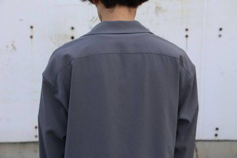YOKE SHIRTS CARDIGAN"BLUE GRAY"Style.2020.3.13.