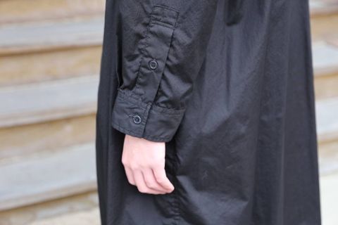 Yohji Yamamoto W-ZIPロングシャツスタイル.2020.3.9.