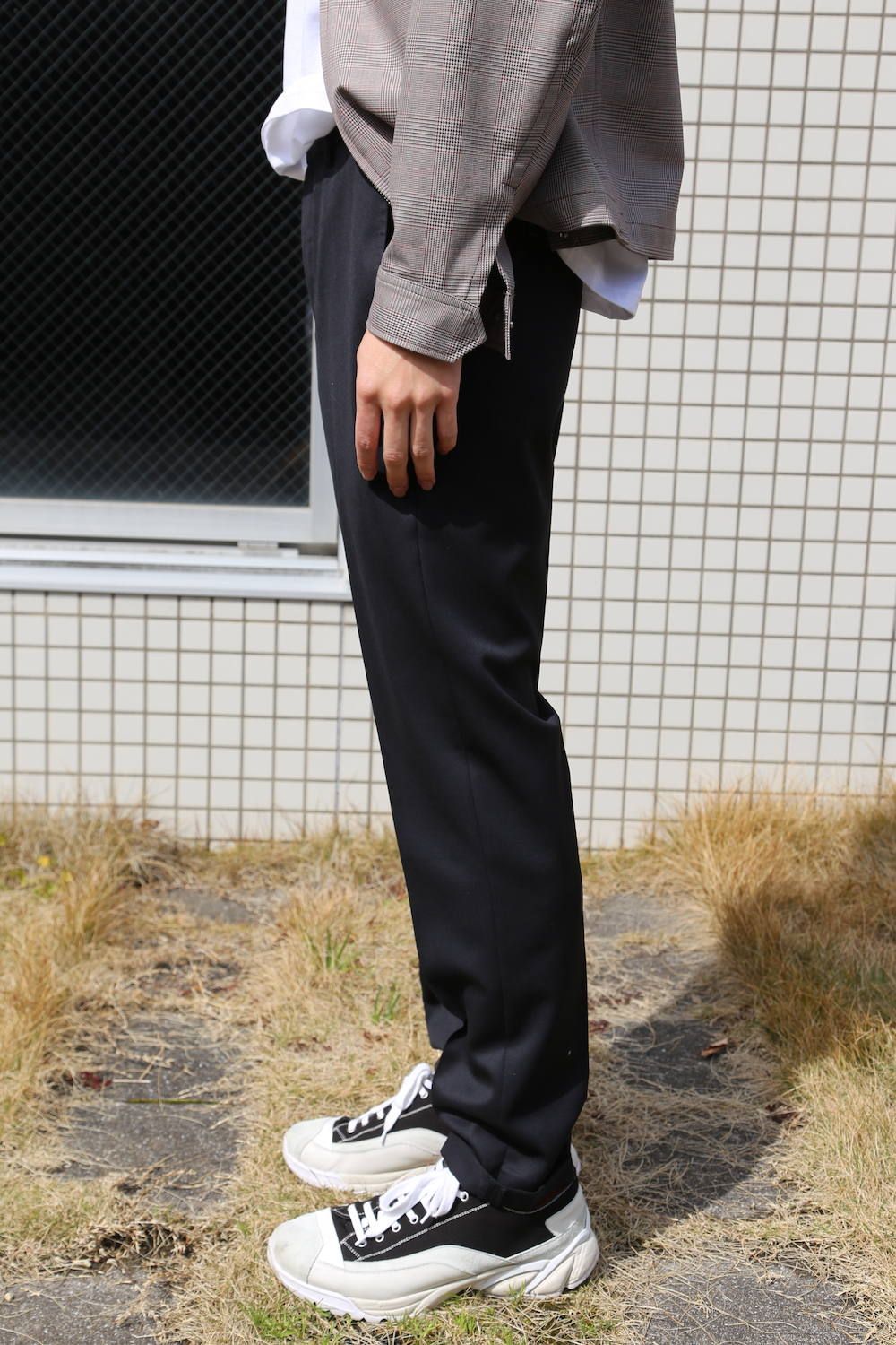 YOKE DOWNSING DRIZZER JAKET"GLEN CHECK"Style.2020.3.1.