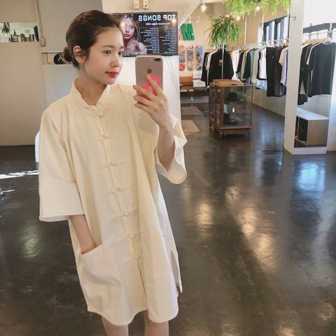 NAISSANCE 2020ss 新作CHINA SHIRT JACKET"WHITE"style.2020.3.29