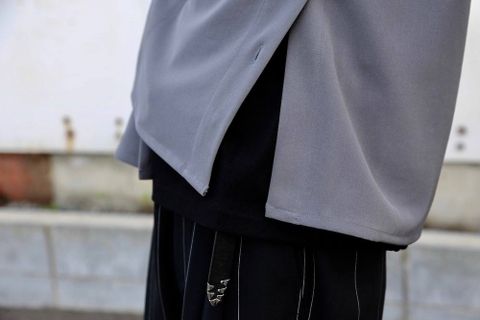 YOKE SHIRTS CARDIGAN"BLUE GRAY"Style.2020.3.13.