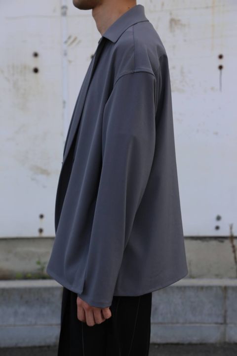YOKE SHIRTS CARDIGAN"BLUE GRAY"Style.2020.3.13.