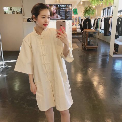 NAISSANCE 2020ss 新作CHINA SHIRT JACKET"WHITE"style.2020.3.29