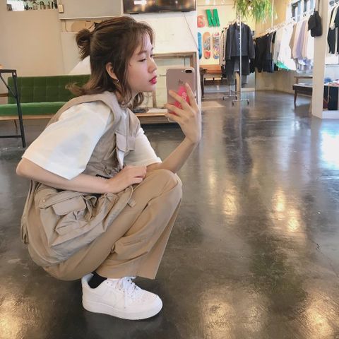 WIND AND SEA 2020ss UTILITY VEST"BEIGE"style.2020.3.10