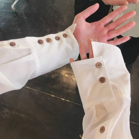 Sulvam 2020SS WHITE SH style.2020.3.31