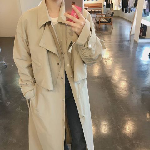 YOKE 2020SS DETACHABLE DUSTER COAT"BEIGE"3Style.2020.3.17