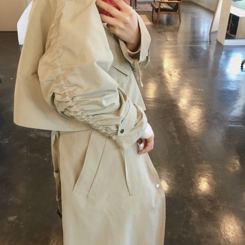 YOKE 2020SS DETACHABLE DUSTER COAT"BEIGE"3Style.2020.3.17
