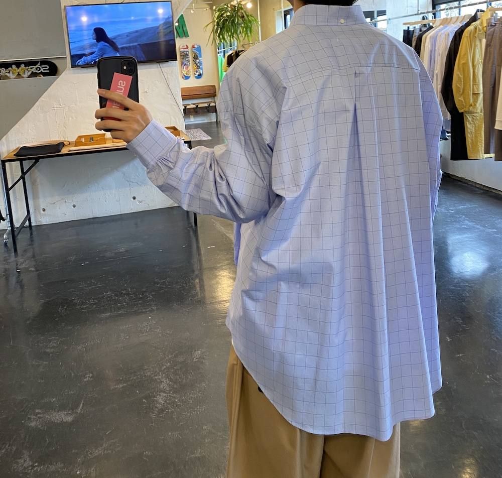 Graphpaper Thomas Mason Oversized B.D Shirt 