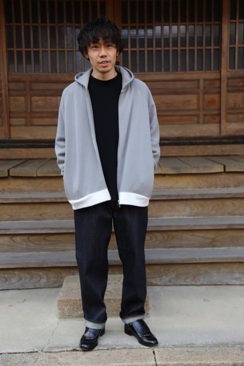 LOOPWHEELER for Graphpaper Full-Zip Parka"C.GRAY"Style.2020.3.15.