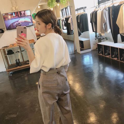YOKE 2020SS 新作 1TUCK EASY TAPERED PANTS"GLEN CHECK"style.2020.3.25