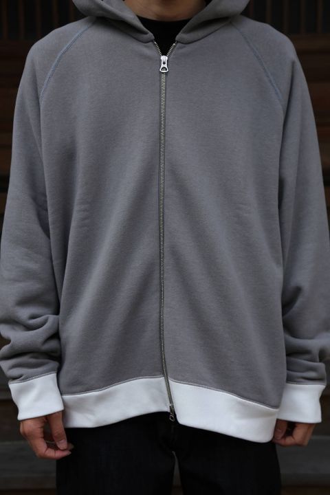 LOOPWHEELER for Graphpaper Full-Zip Parka"C.GRAY"Style.2020.3.15.