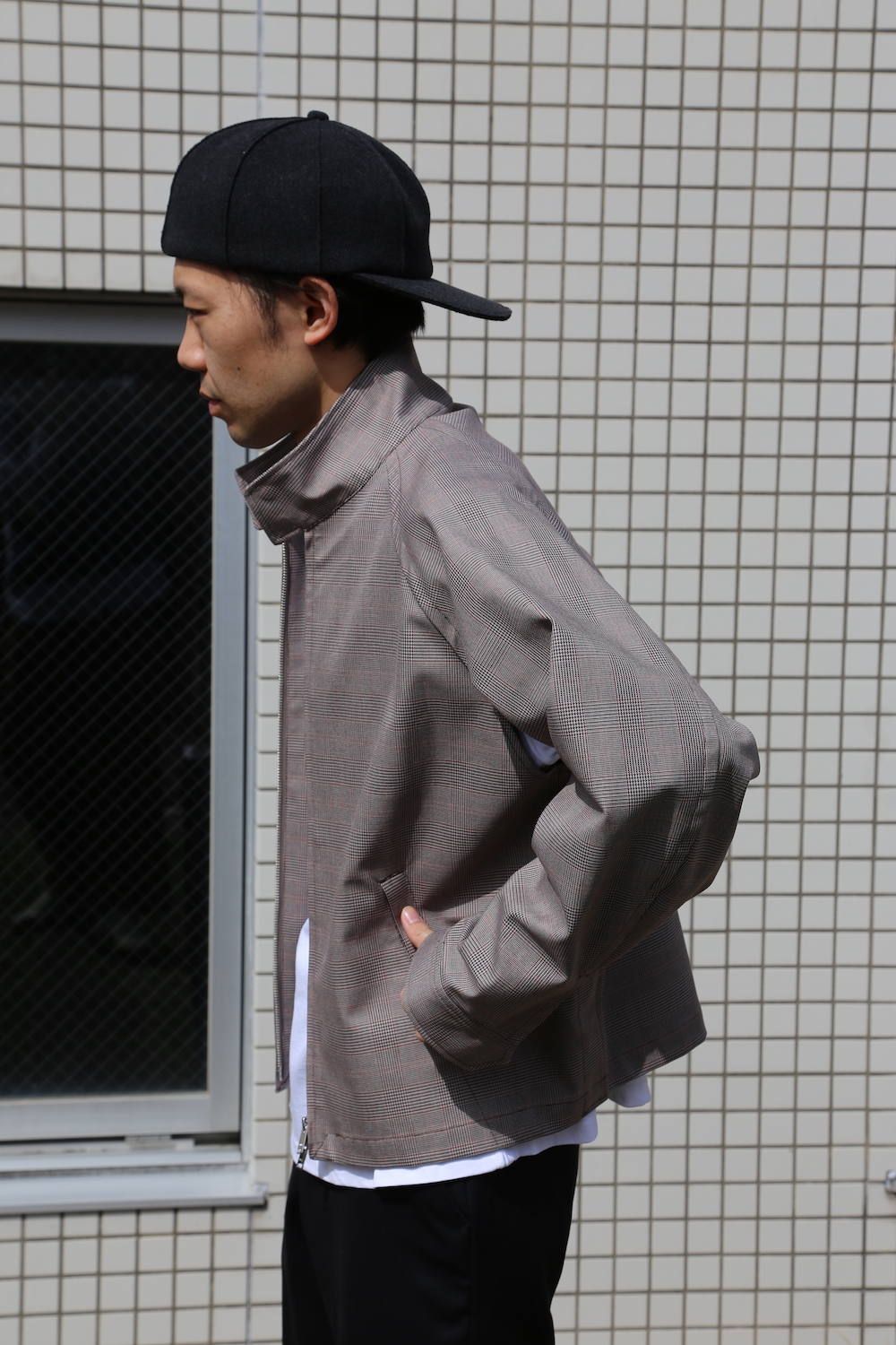 YOKE DOWNSING DRIZZER JAKET"GLEN CHECK"Style.2020.3.1.