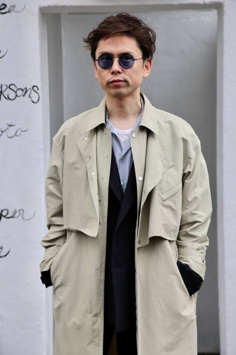 YOKE DETACHABLE DUSTER COAT MIX STYLE.2020.3.8.