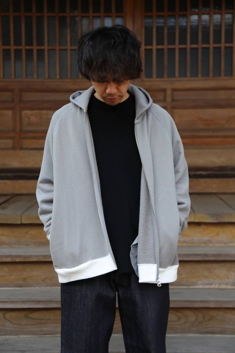LOOPWHEELER for Graphpaper Full-Zip Parka"C.GRAY"Style.2020.3.15.