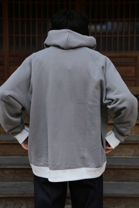 LOOPWHEELER for Graphpaper Full-Zip Parka"C.GRAY"Style.2020.3.15.