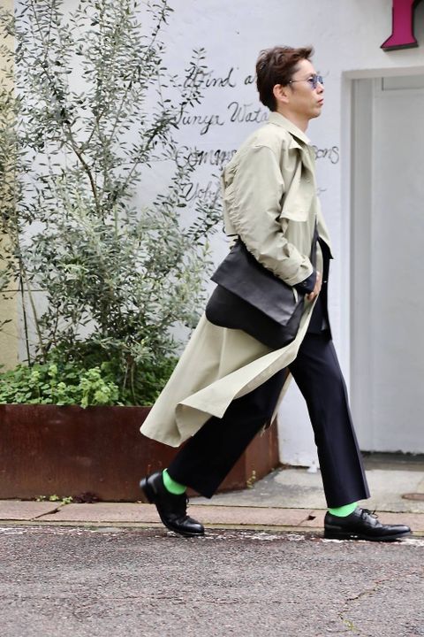 YOKE DETACHABLE DUSTER COAT MIX STYLE.2020.3.8.