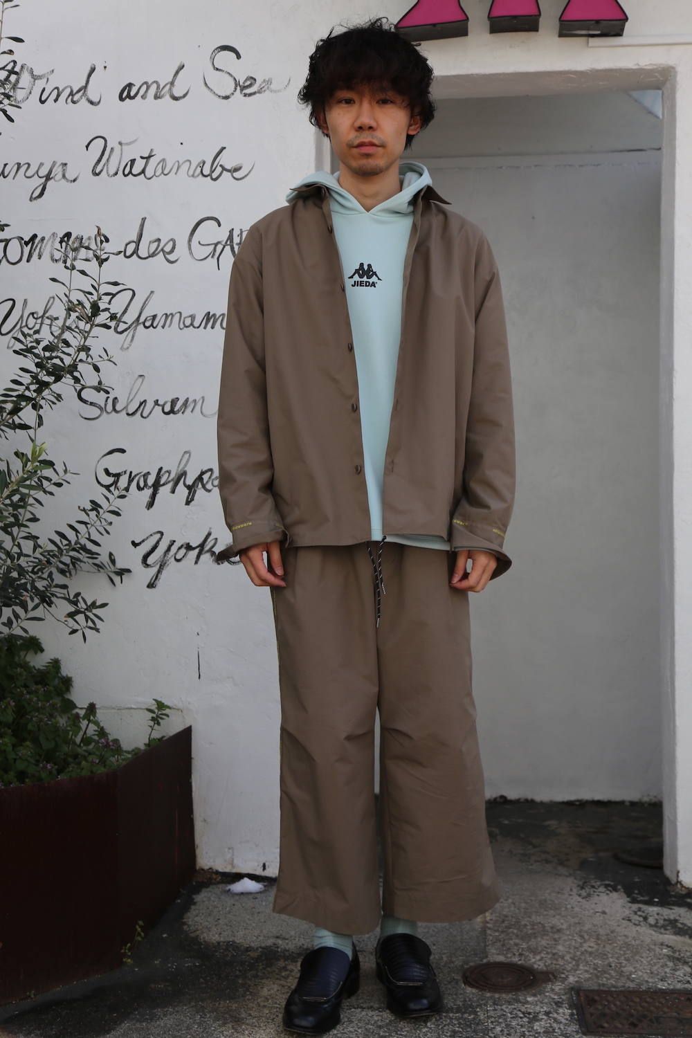 DIGAWEL Hefner SUIT"KHAKI"Style.2020.3.15.