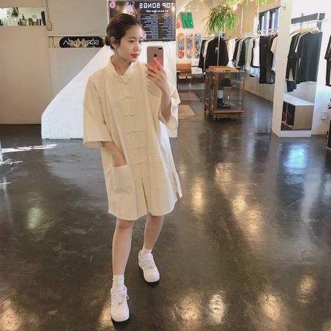 NAISSANCE 2020ss 新作CHINA SHIRT JACKET"WHITE"style.2020.3.29