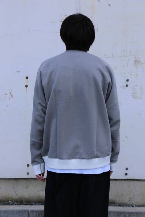 Graphpaper "LOOPWHEELER" for Graphpape Raglan Sweat (GU201-70170)Style.2020.3.14.