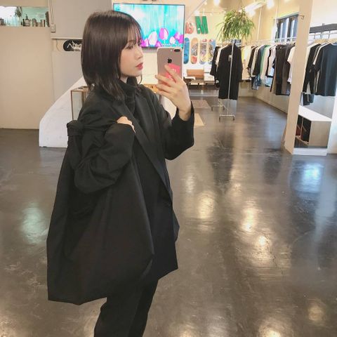 Dulcamara 2020ss 新作よそいきトートバッグ"BLACK"