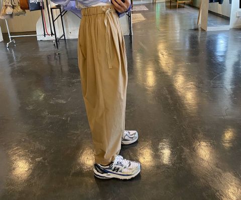 Graphpaper Thomas Mason Oversized B.D Shirt"BLUE CH"Style.2020.3.30.