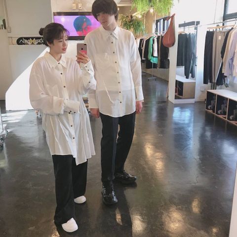 Sulvam 2020SS WHITE SH style.2020.3.31