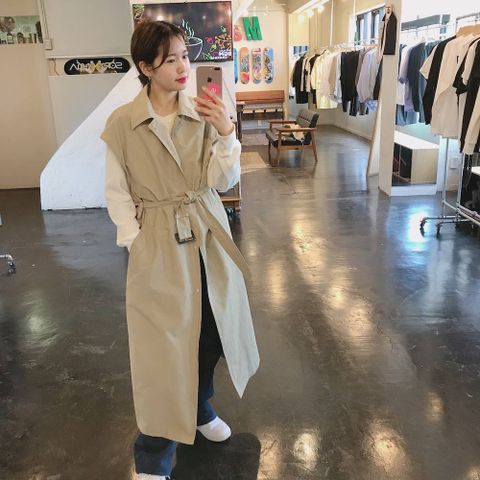 YOKE 2020SS DETACHABLE DUSTER COAT"BEIGE"3Style.2020.3.17