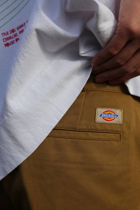 WIND AND SEA WDS x DICKIES WORK TROUSERS"BEIGE" style.2020.3.13.