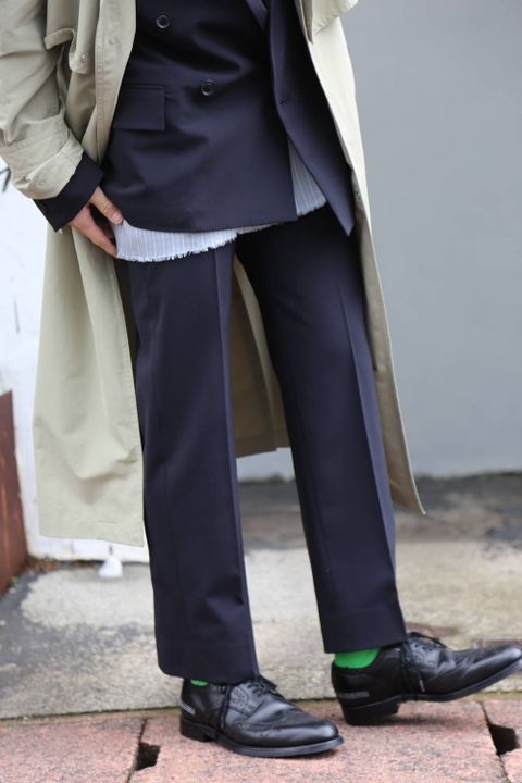 YOKE DETACHABLE DUSTER COAT MIX STYLE.2020.3.8.