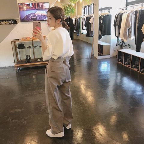YOKE 2020SS 新作 1TUCK EASY TAPERED PANTS"GLEN CHECK"style.2020.3.25