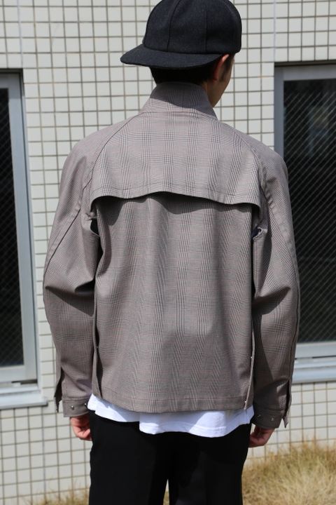 YOKE DOWNSING DRIZZER JAKET"GLEN CHECK"Style.2020.3.1.