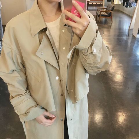 YOKE 2020SS DETACHABLE DUSTER COAT"BEIGE"3Style.2020.3.17