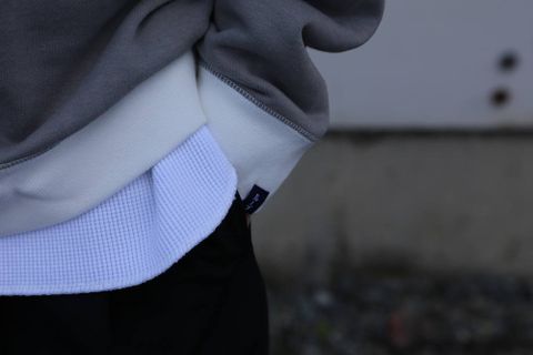 Graphpaper "LOOPWHEELER" for Graphpape Raglan Sweat (GU201-70170)Style.2020.3.14.